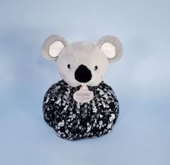 Doudou Et Compagnie - Les Petits Fûtés - Doudou Boule Koala Blanc Noir 25 Cm -Doudou et Compagnie Promos Magasin les20petits20futes2020boule20koala20blanc20noir20202520cm 3