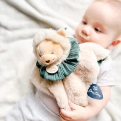 Doudou Et Compagnie - Les Petits Fûtés - Doudou Boule Lion Beige 25 Cm