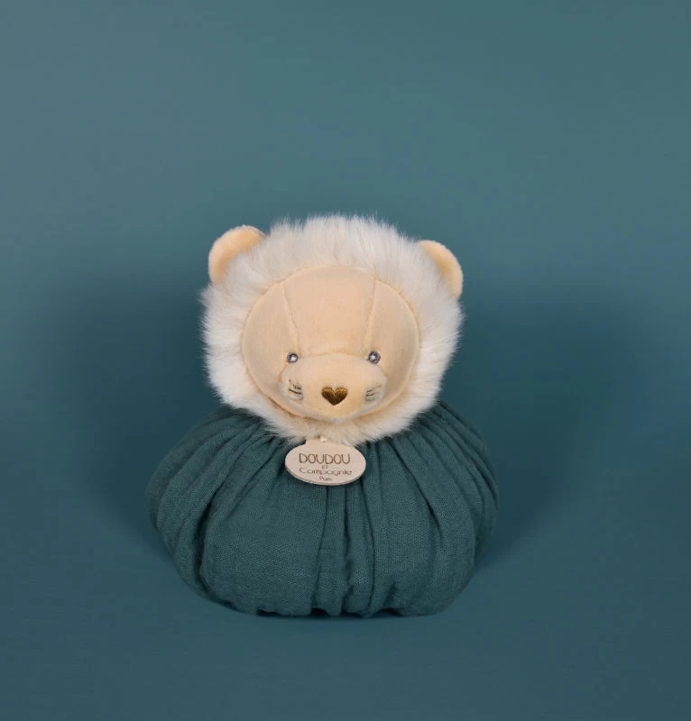 Doudou Et Compagnie - Les Petits Fûtés - Doudou Boule Lion Beige 25 Cm 4 Doudou Et Compagnie - Les Petits Fûtés - Doudou Boule Lion Beige 25 Cm – Image 4