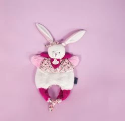 Doudou Et Compagnie - Les Petits Fûtés - Doudou Marionnette Cerise Le Lapin Rose 30 Cm -Doudou et Compagnie Promos Magasin les20petits20futes2020marionnette20cerise20lapin20rose203020cm 3