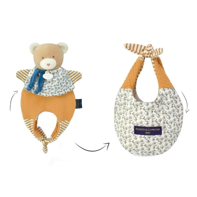 Doudou Et Compagnie - Les Petits Fûtés - Doudou Marionnette Ours 30 Cm 1 Doudou Et Compagnie - Les Petits Fûtés - Doudou Marionnette Ours 30 Cm