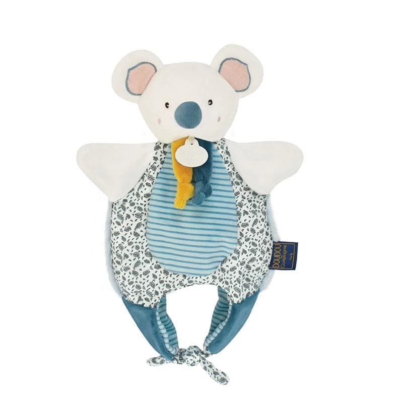 Doudou Et Compagnie - Les Petits Fûtés - Doudou Marionnette Yoca Le Koala Bleu 30 Cm 2 Doudou Et Compagnie - Les Petits Fûtés - Doudou Marionnette Yoca Le Koala Bleu 30 Cm – Image 2