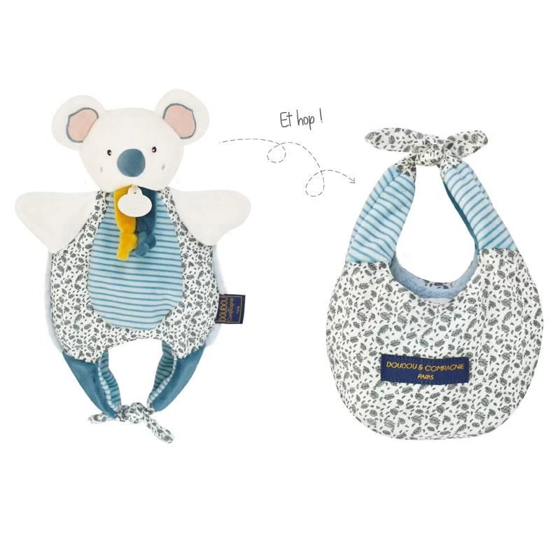 Doudou Et Compagnie - Les Petits Fûtés - Doudou Marionnette Yoca Le Koala Bleu 30 Cm 1 Doudou Et Compagnie - Les Petits Fûtés - Doudou Marionnette Yoca Le Koala Bleu 30 Cm