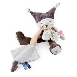 Doudou Et Compagnie - Les Petits Fûtés - Ours Pantin à Histoire Marron 35 Cm -Doudou et Compagnie Promos Magasin les20petits20futes2020ours20pantin20a20histoire20marron203520cm 1