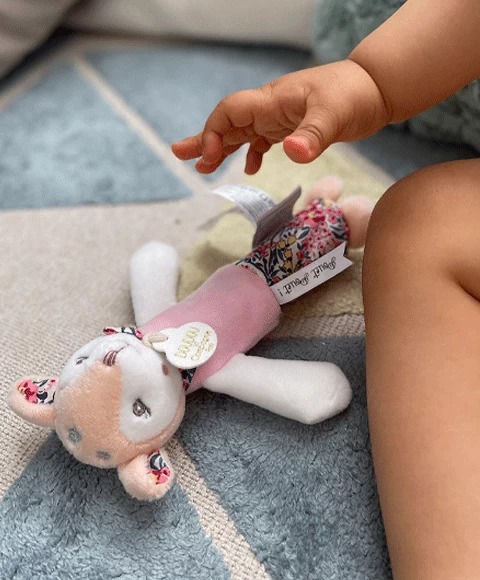 Hochet Pouet Rose - BOH'AIME 2 Hochet Pouet Rose - BOH'AIME – Image 2