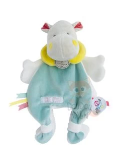 Doudou Et Compagnie - TATOO Cape Hippo Vert Tout Doux