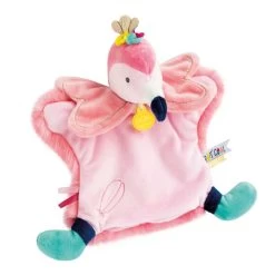 Doudou Et Compagnie - Tropi'COOL Marionnette Flamant Rose
