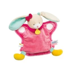 Doudou Et Compagnie - Tropi'COOL Marionnette Lapin Rose