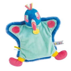 Doudou Et Compagnie - Tropi'COOL Marionnette Toucan Vert Bleu